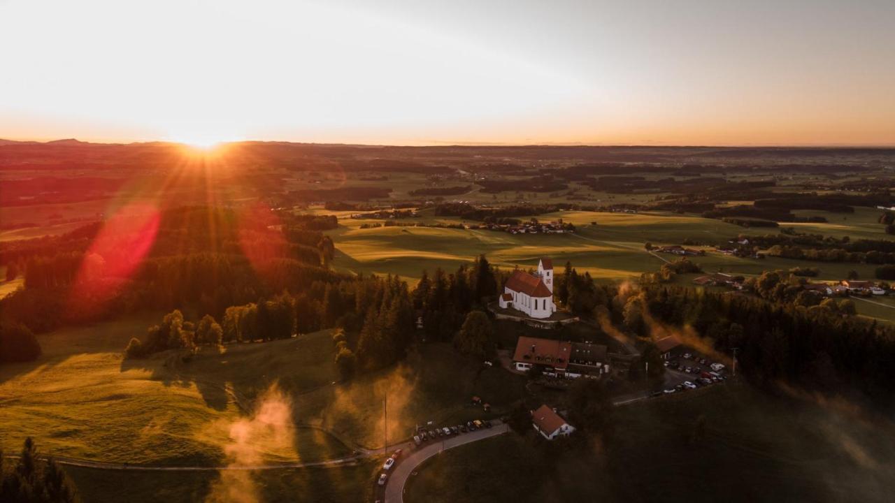 Panoramagasthof Auf Dem Auerberg Bernbeuren Екстериор снимка